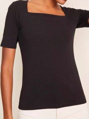 Ann Taylor Luxe Square Neck Tee MP